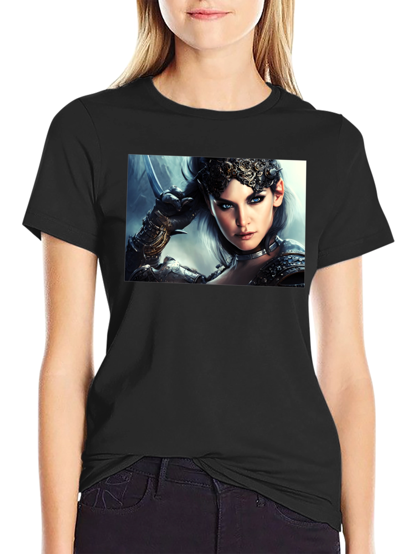 Warrior Woman Graphic T-Shirt
