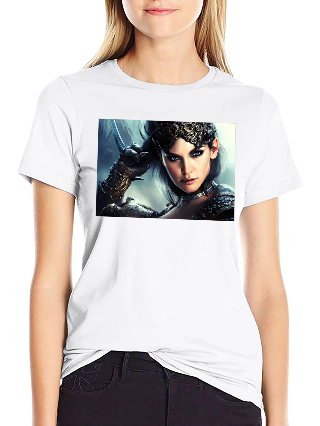 Warrior Woman Graphic T-Shirt