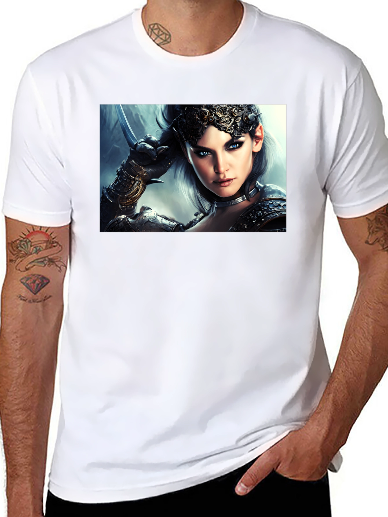 Warrior Woman Graphic T-Shirt