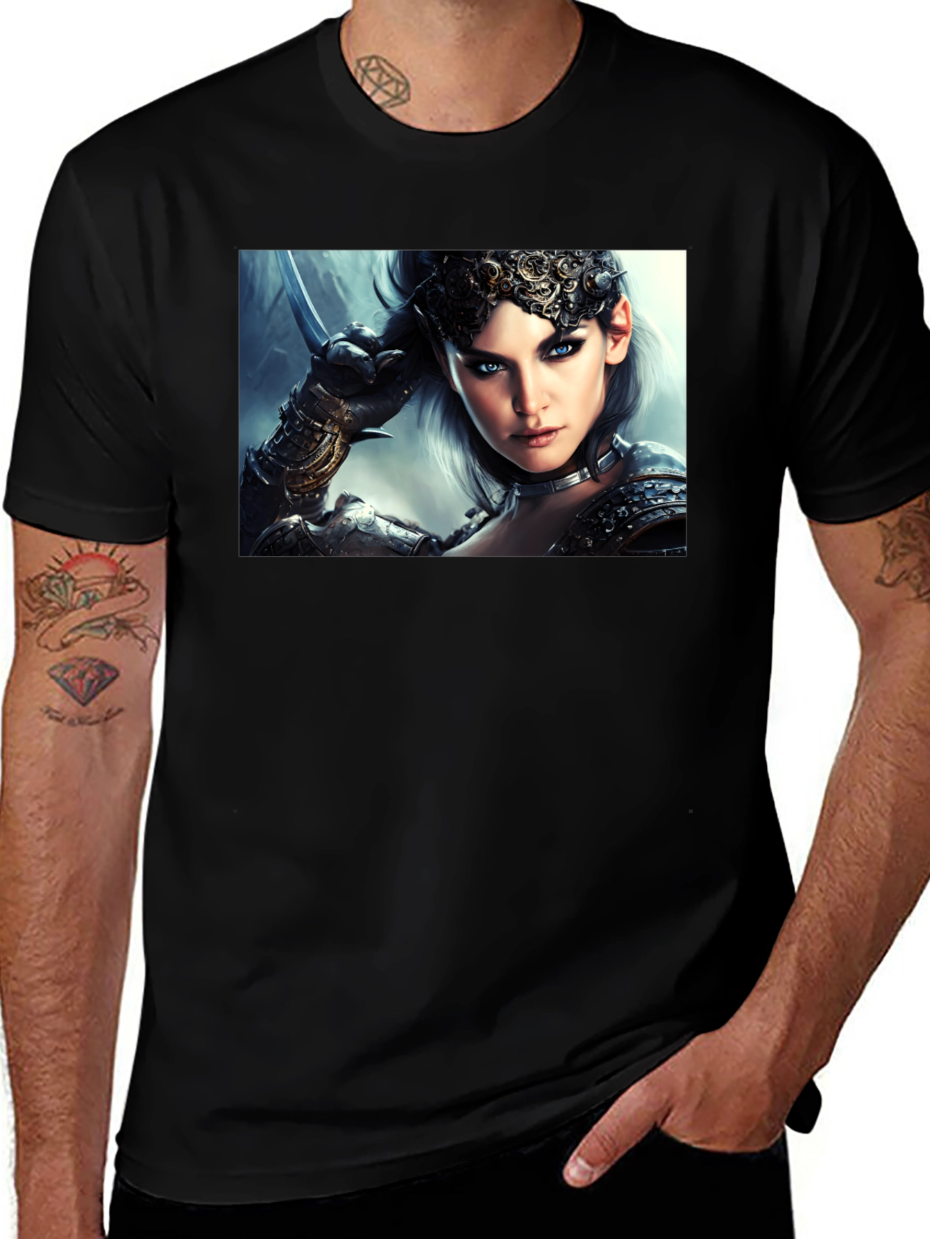 Warrior Woman Graphic T-Shirt
