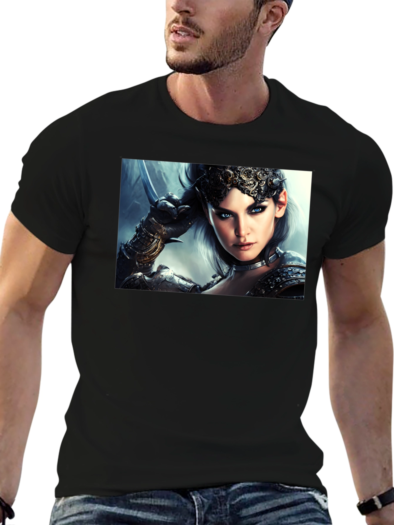 Warrior Woman Graphic T-Shirt