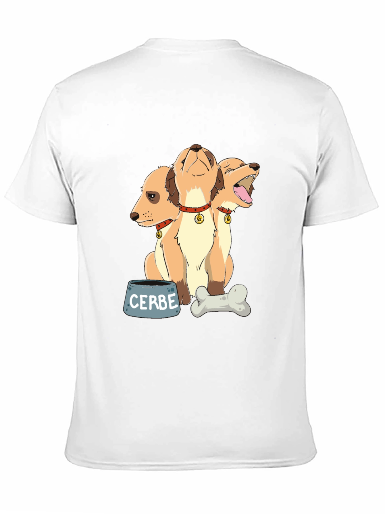 Cerberus Dog T-Shirt - Mythical 3-Headed Puppy Tee