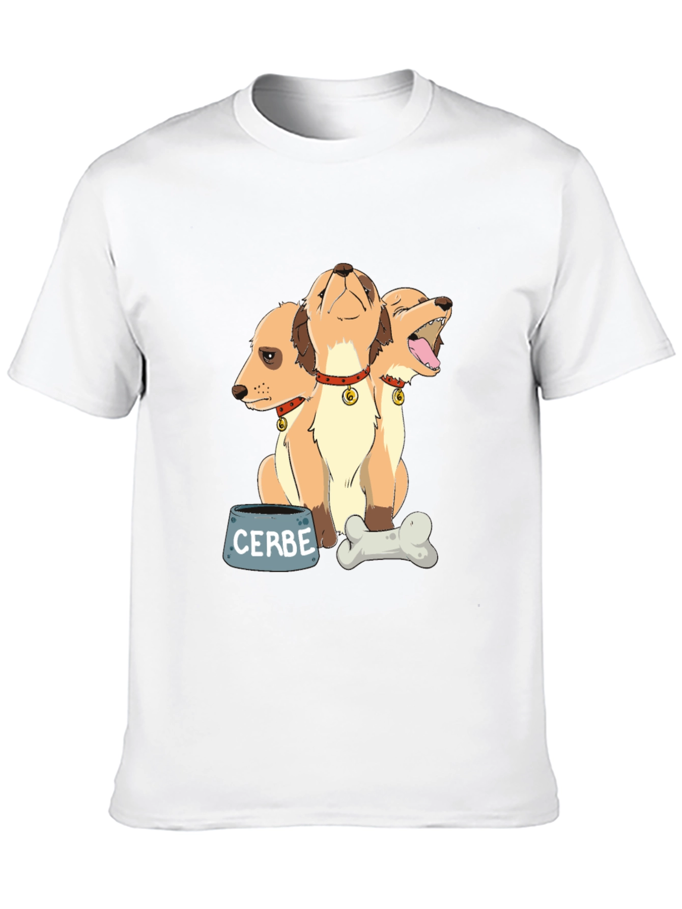 Cerberus Dog T-Shirt - Mythical 3-Headed Puppy Tee