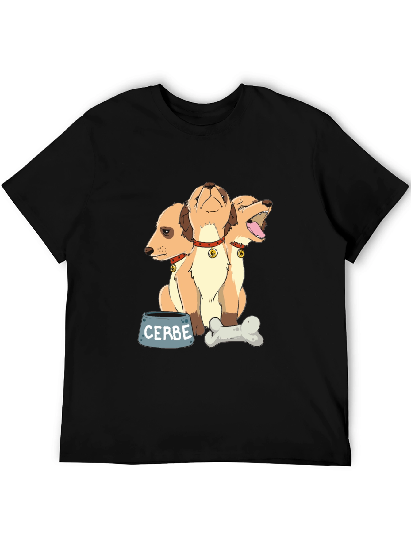 Cerberus Dog T-Shirt - Mythical 3-Headed Puppy Tee