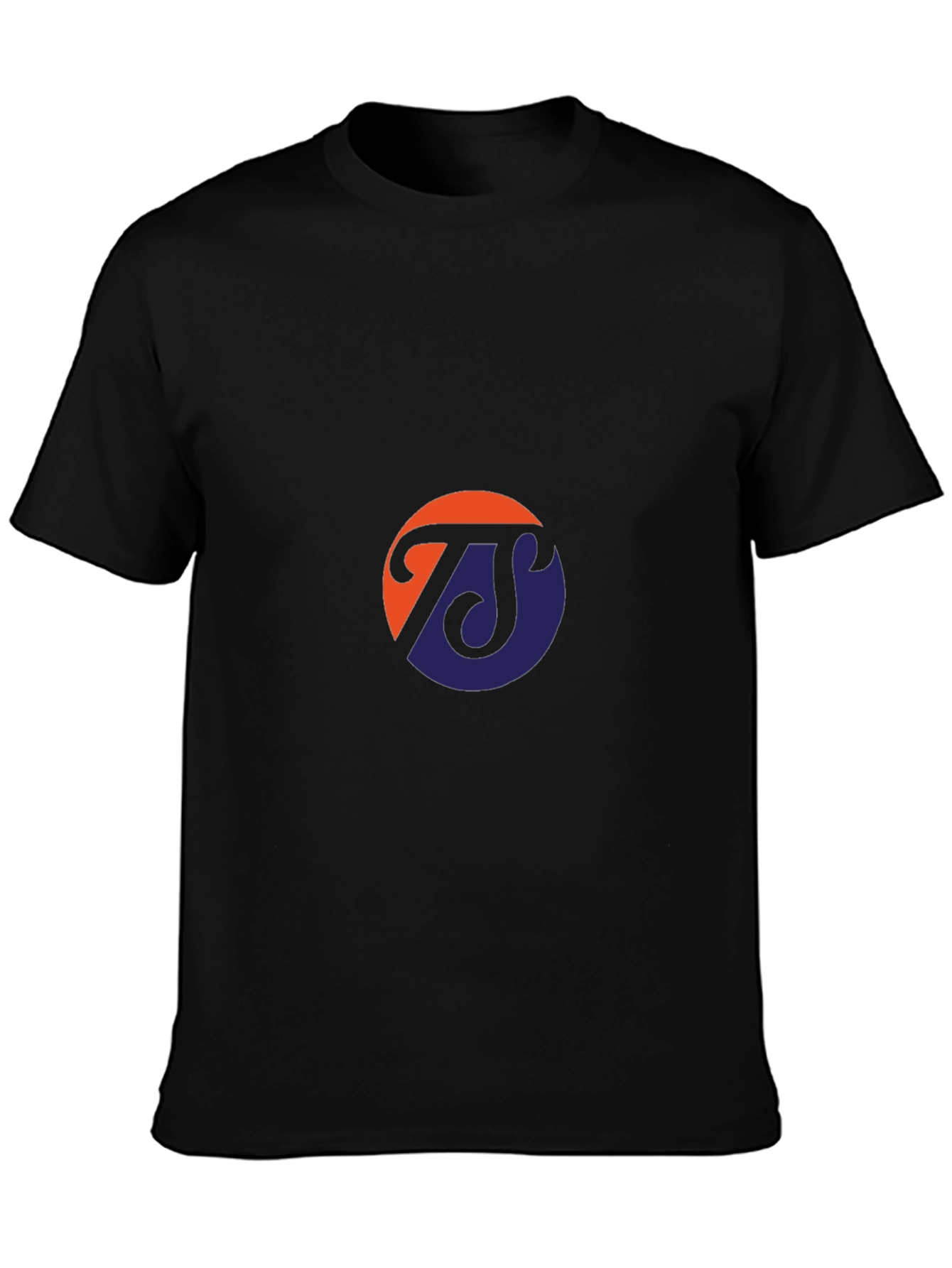 Stylish Black T-Shirt with Graphic Logo