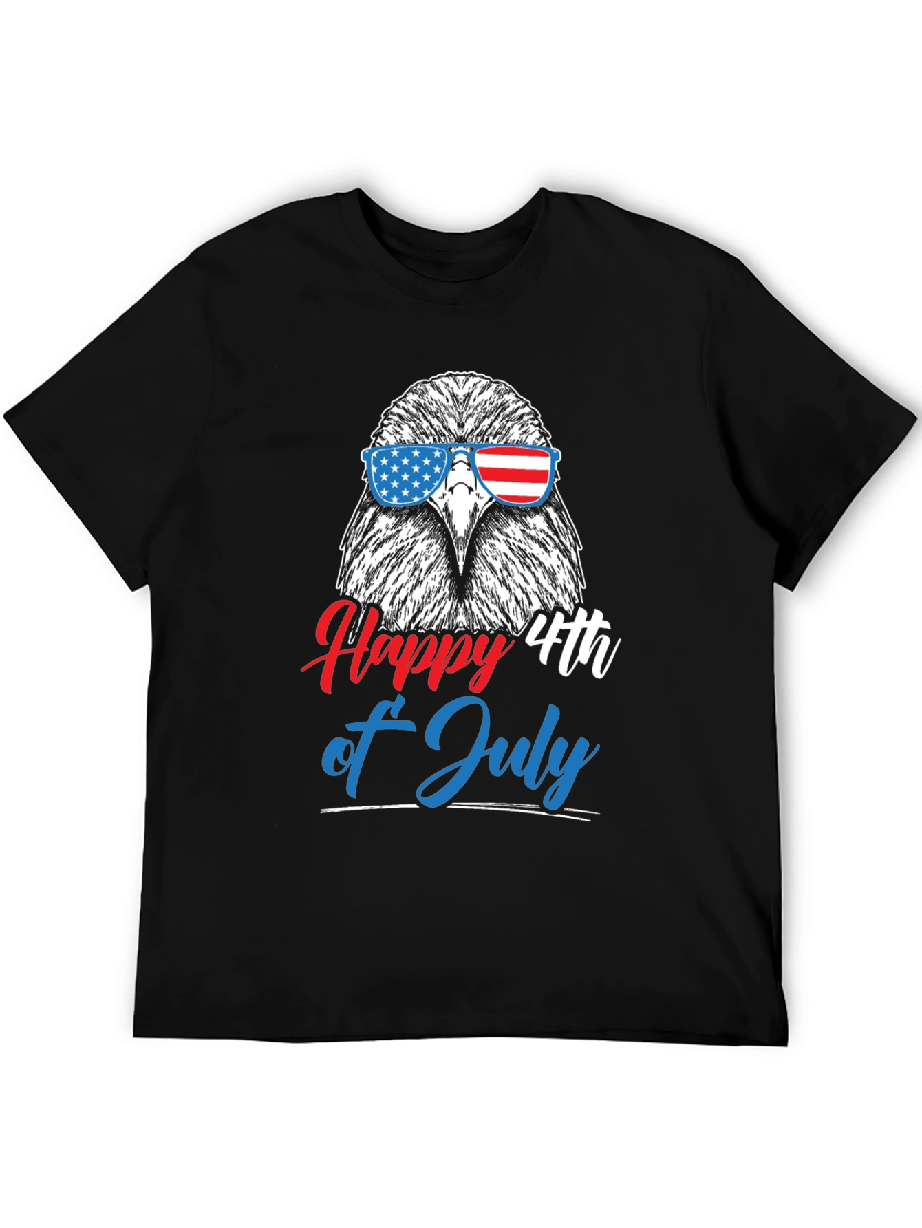 Patriotic Eagle 4th of July Graphic Tee
