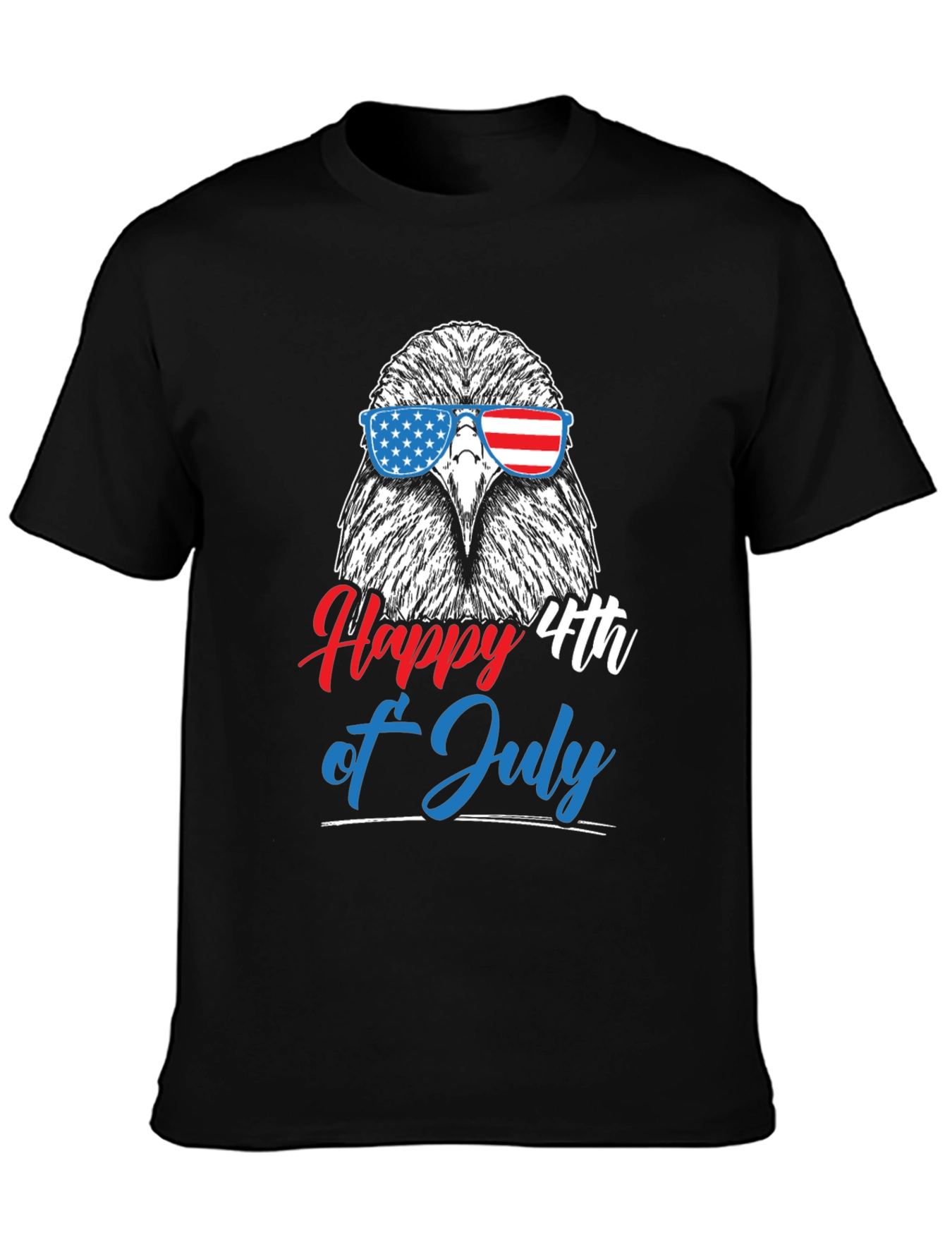 Patriotic Eagle 4th of July Graphic Tee