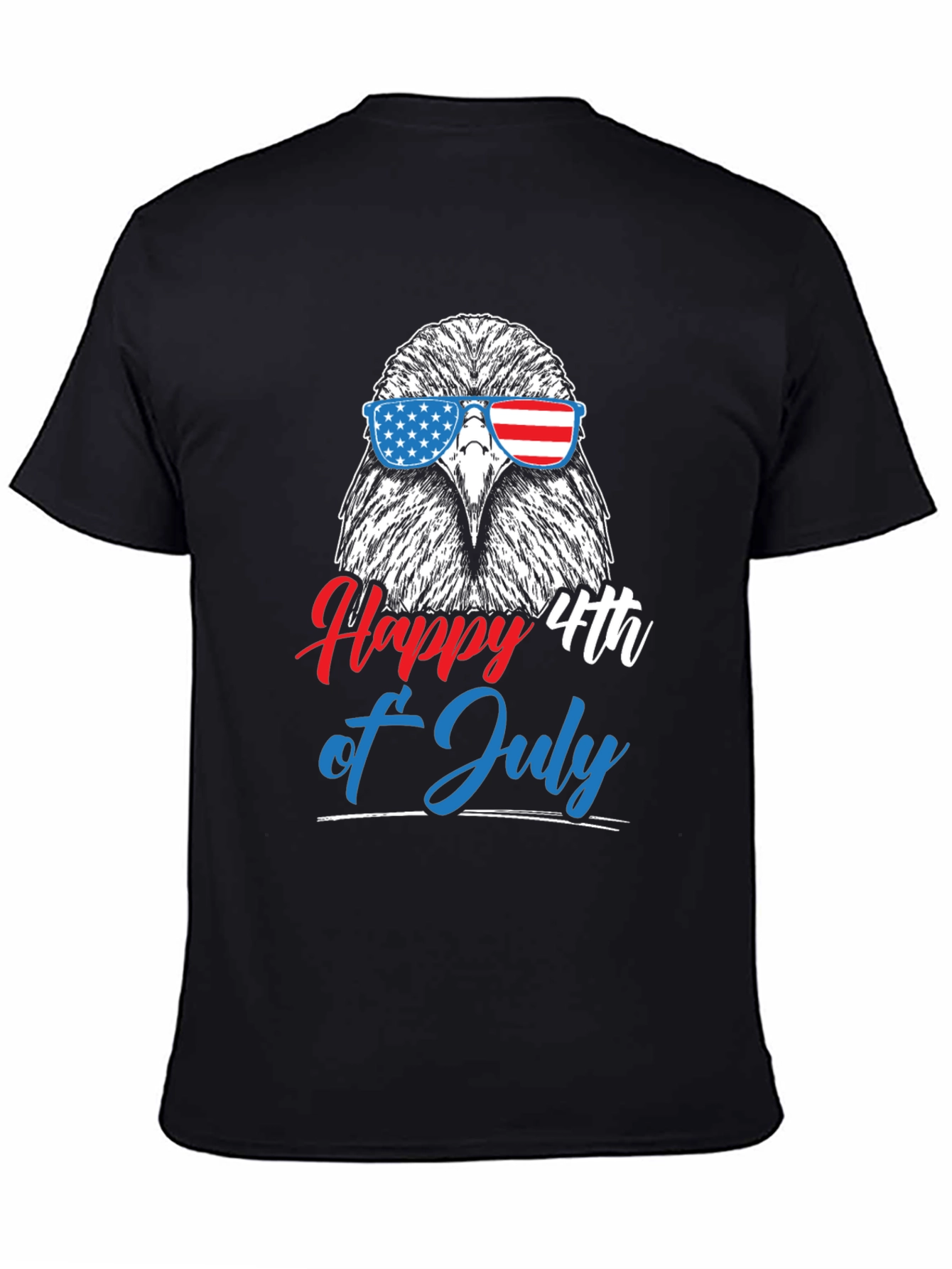 Patriotic Eagle 4th of July Graphic Tee