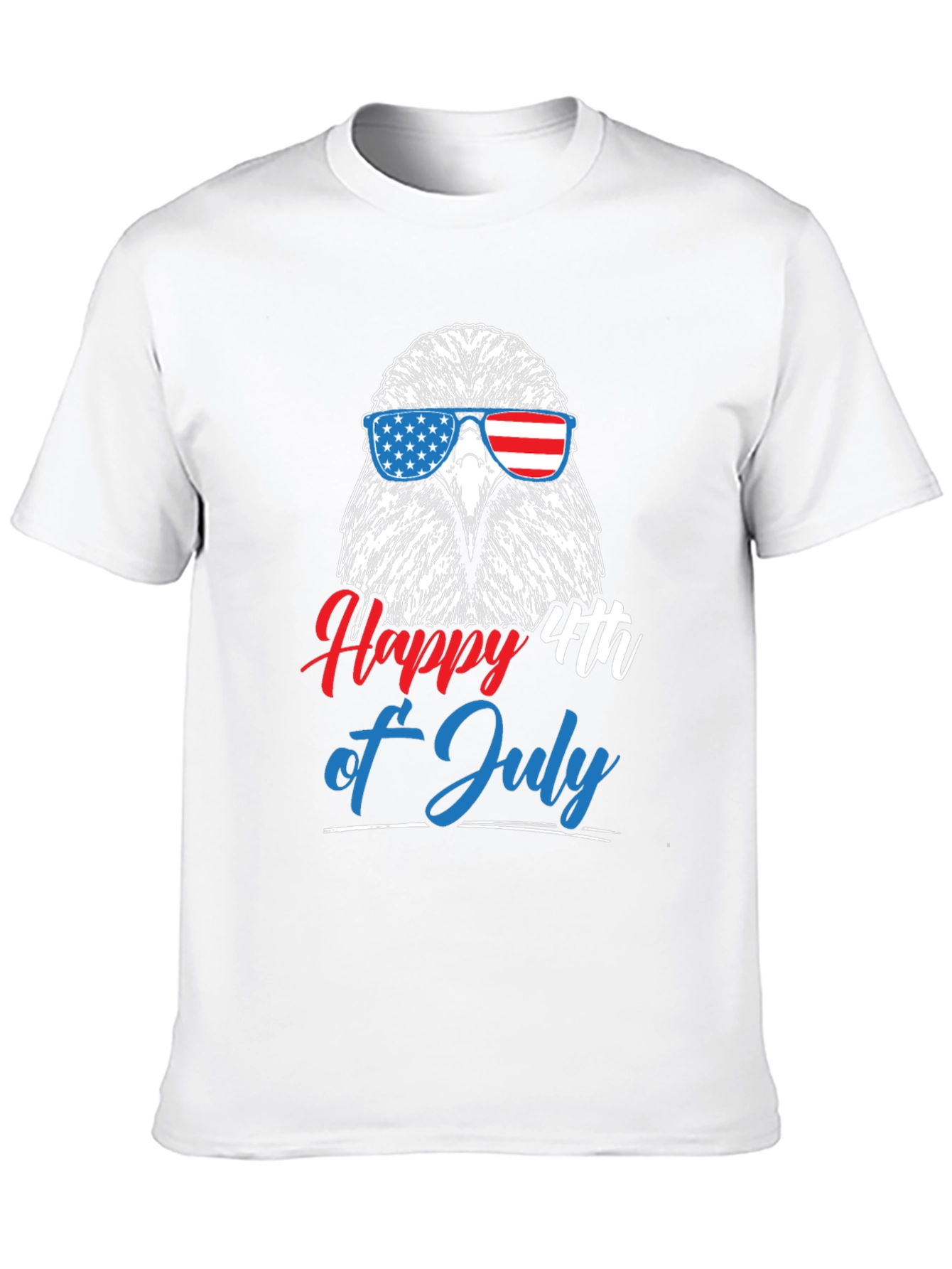 Patriotic Eagle 4th of July Graphic Tee