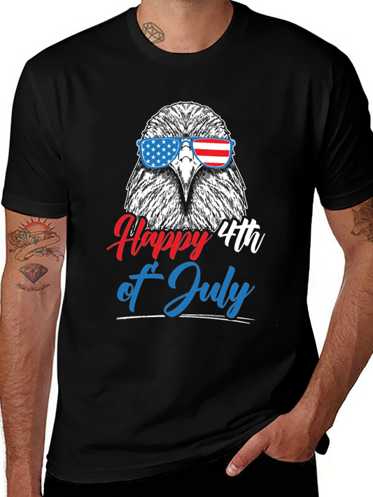 Patriotic Eagle 4th of July Graphic Tee