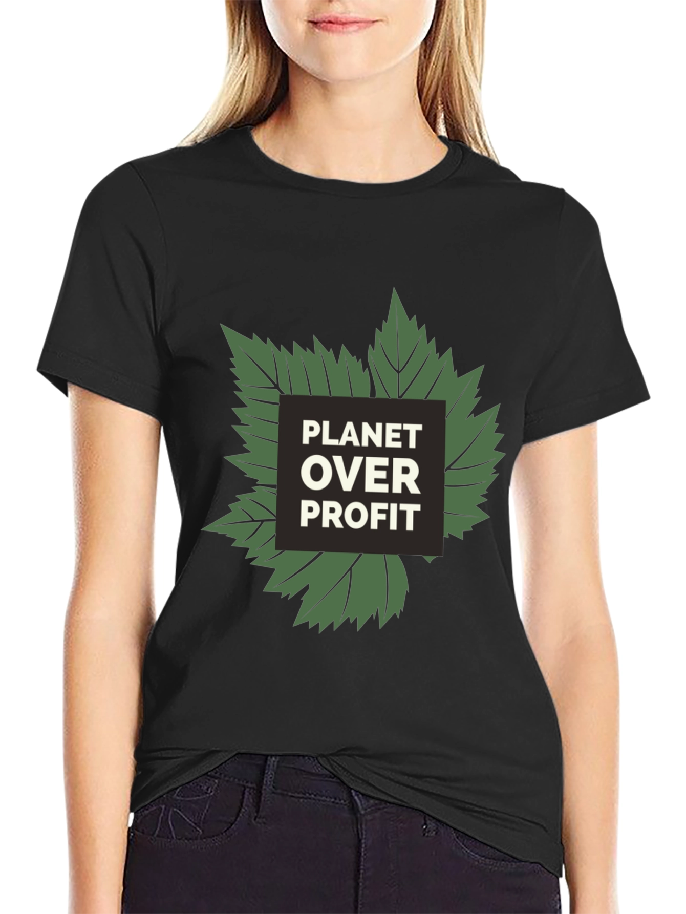 Planet Over Profit Graphic Tee