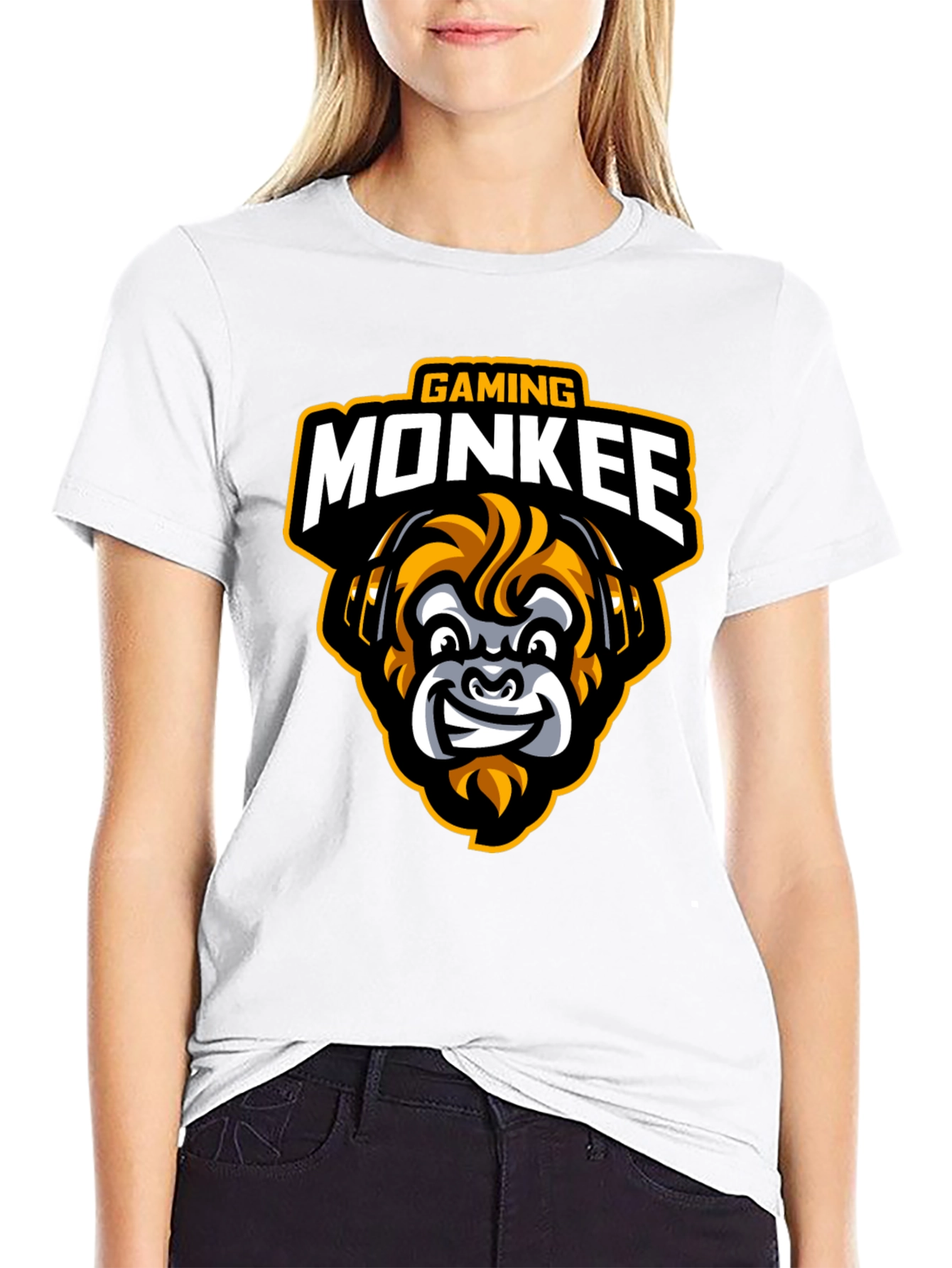 Gaming Monkee Graphic Tee - Cool Gamer T-Shirt