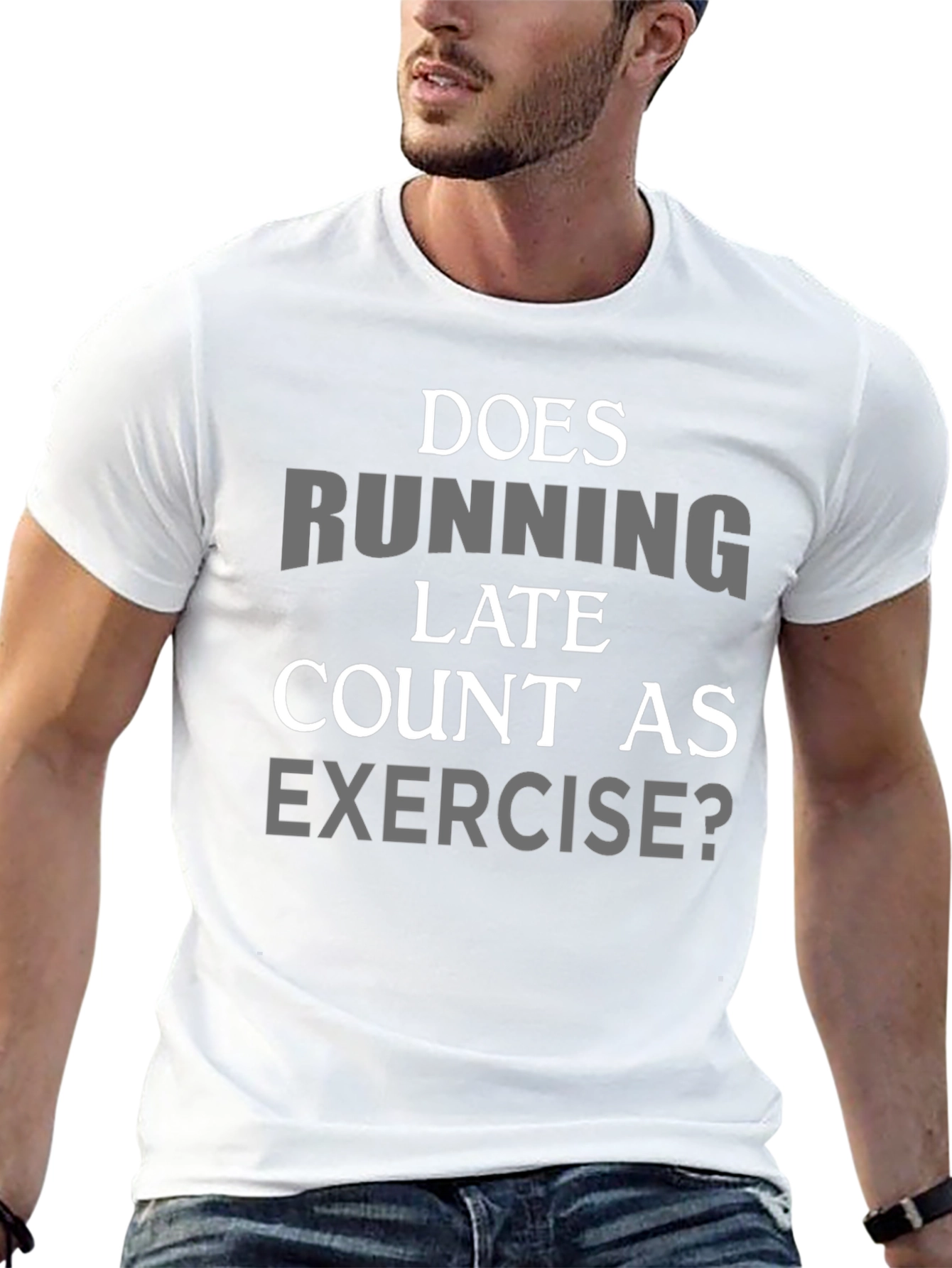 Funny Running Exercise T-Shirt