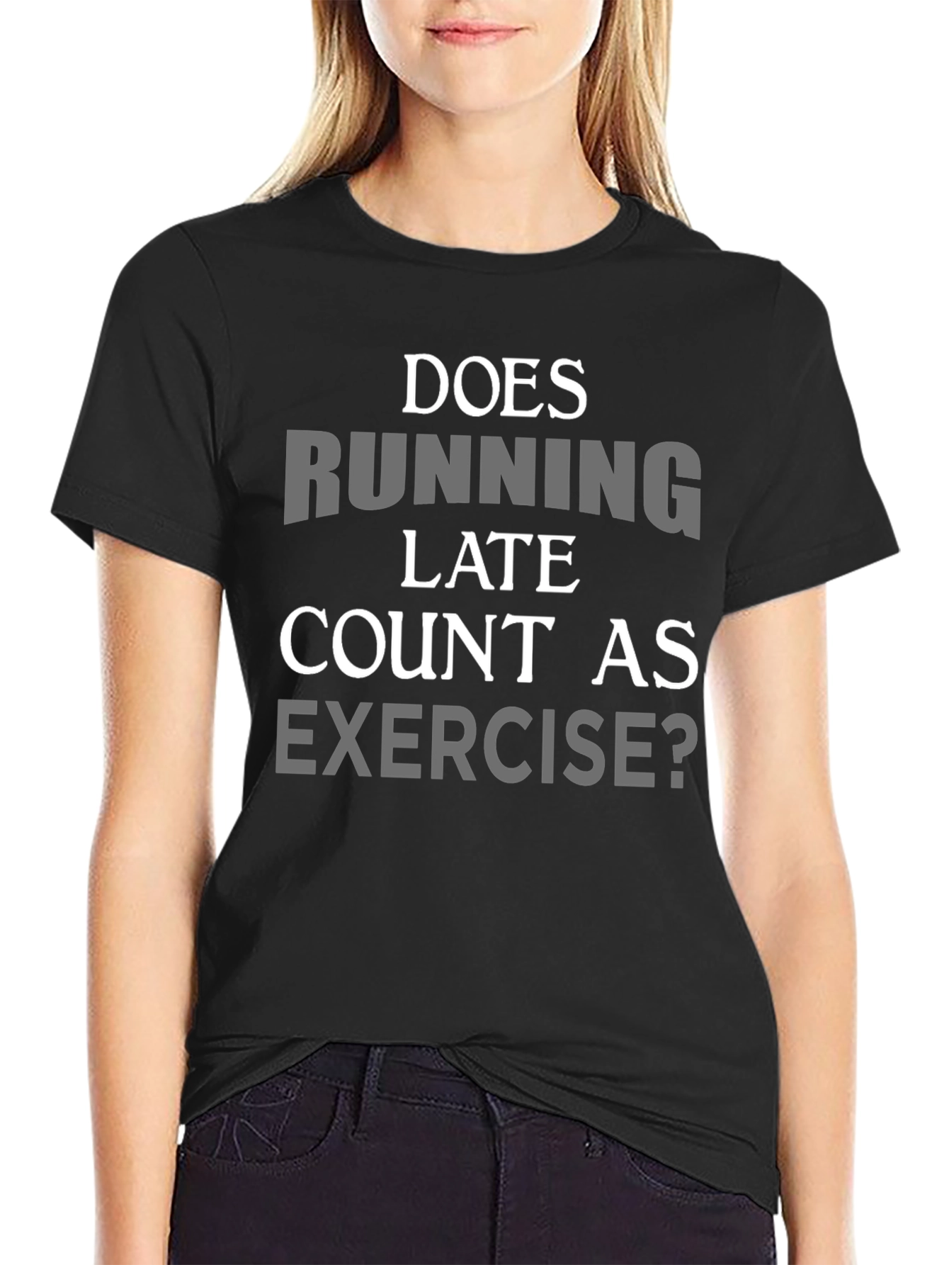 Funny Running Exercise T-Shirt