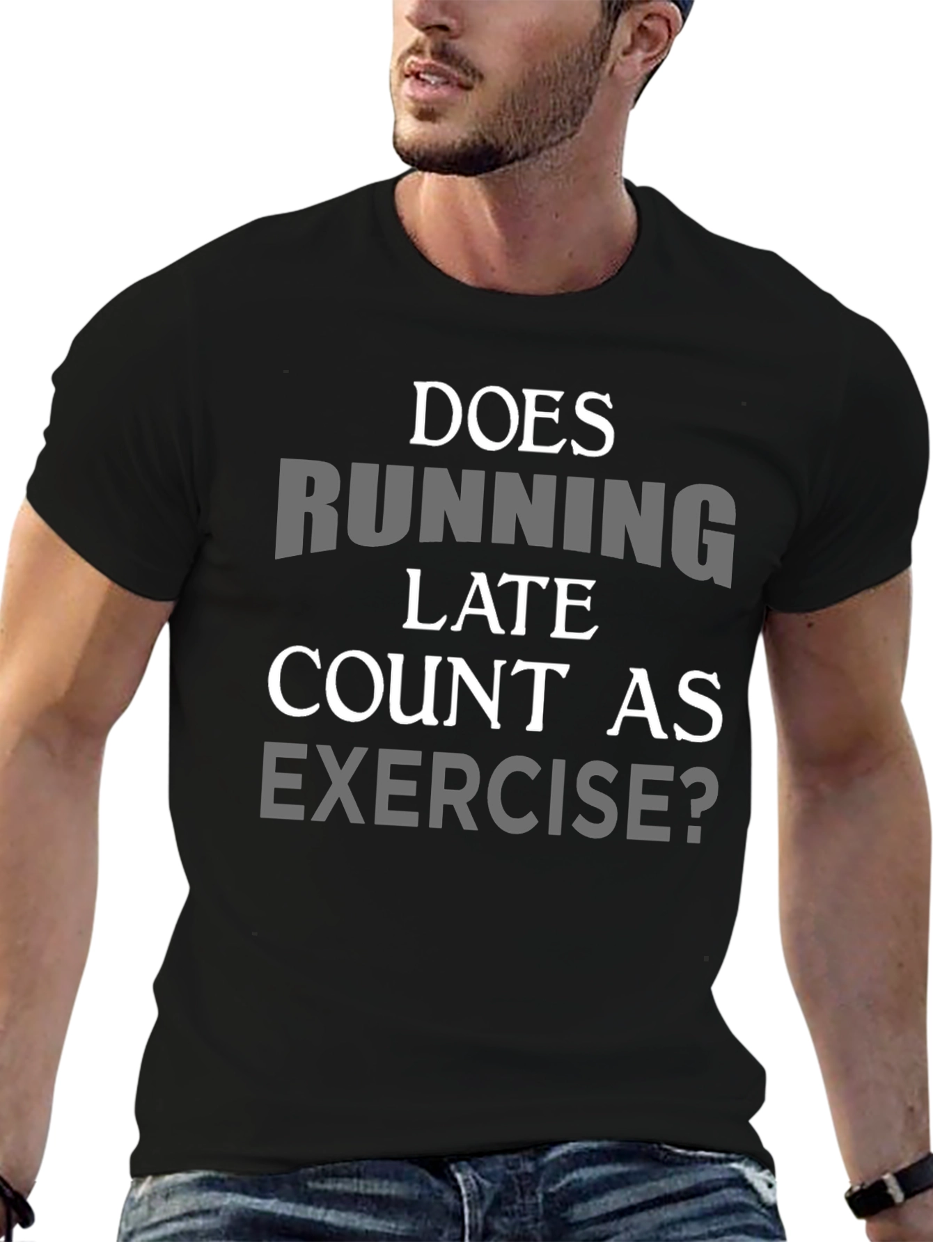 Funny Running Exercise T-Shirt