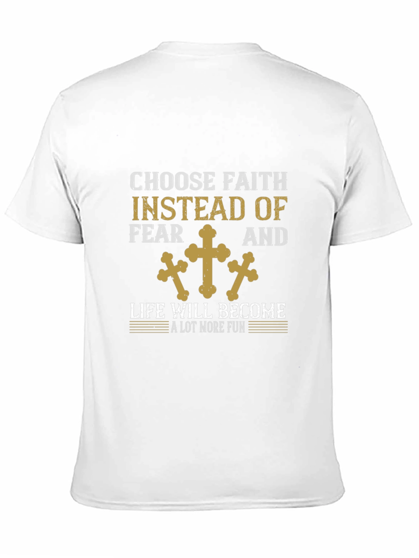 Choose Faith T-Shirt - Inspirational Christian Apparel