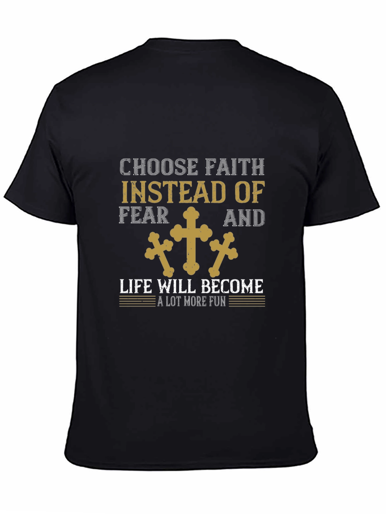 Choose Faith T-Shirt - Inspirational Christian Apparel
