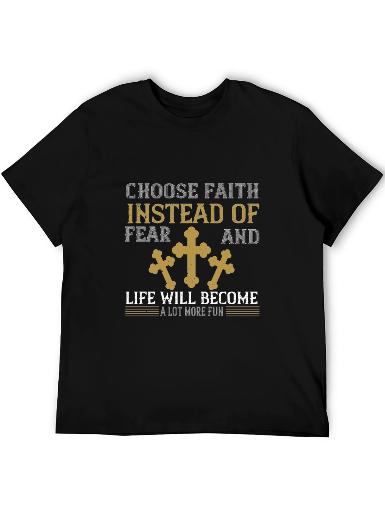 Choose Faith T-Shirt - Inspirational Christian Apparel