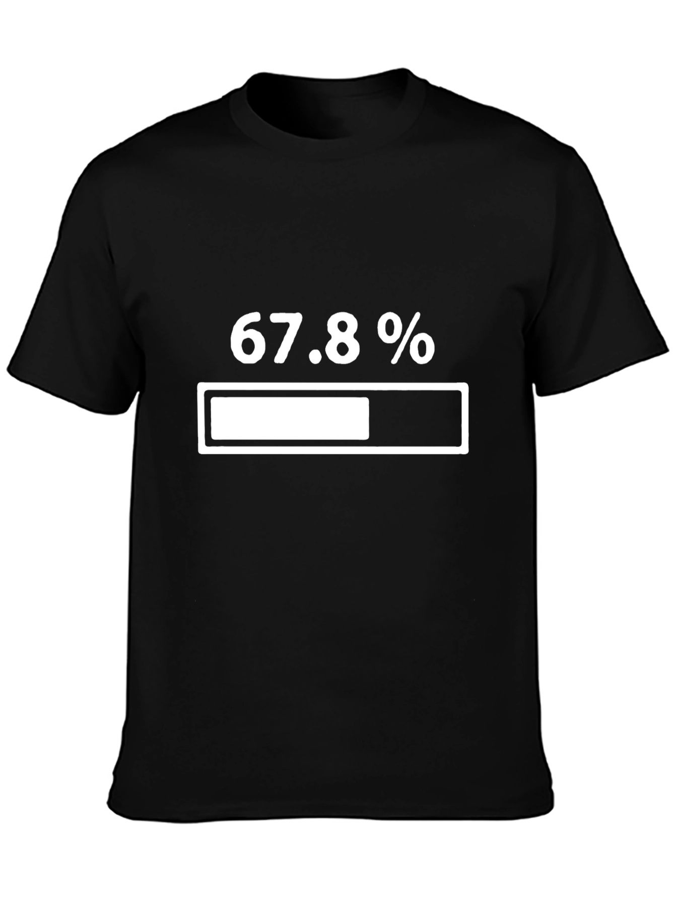67.8% Loading Black T-Shirt for Everyday Wear