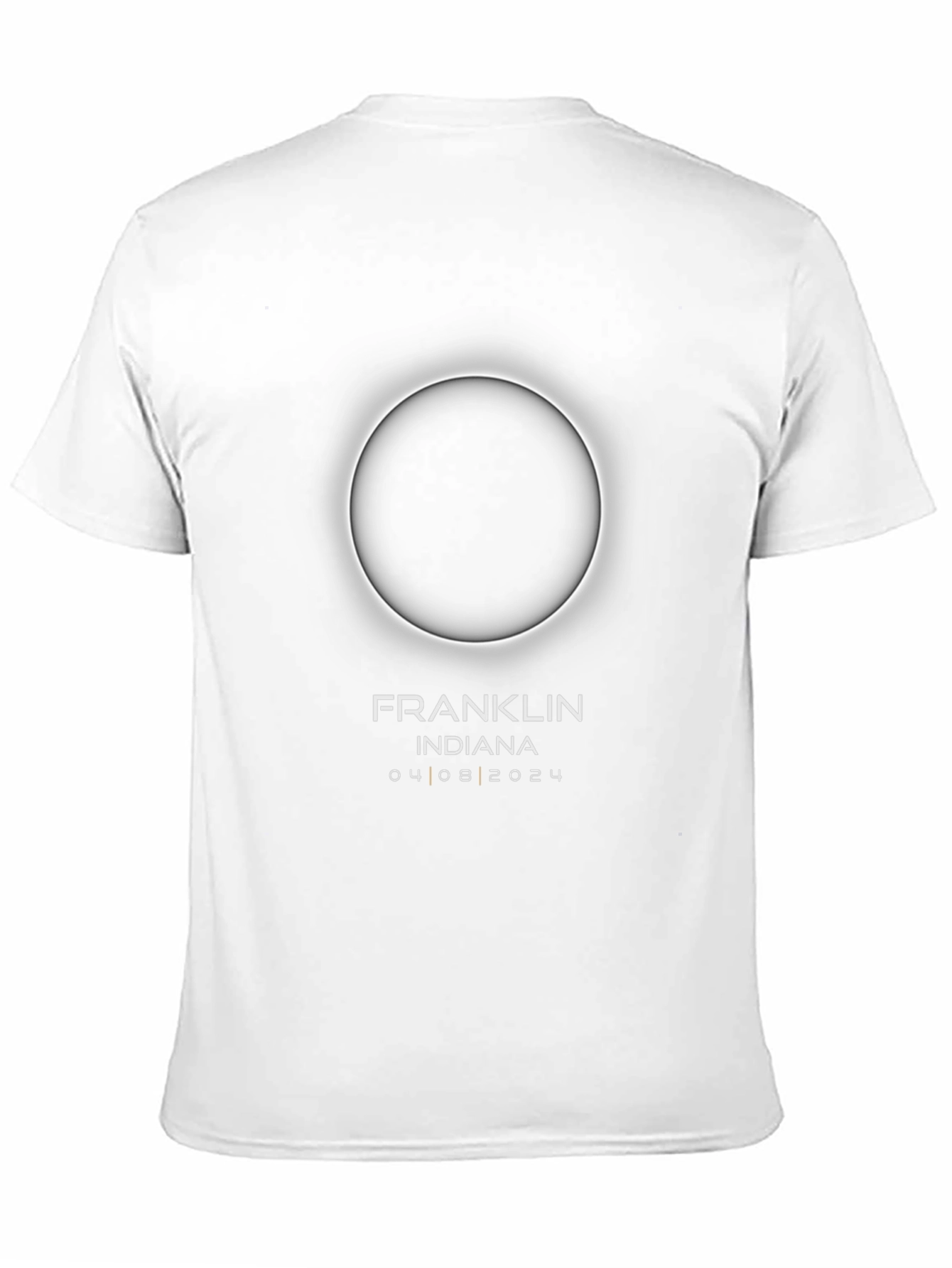 Total Solar Eclipse April 8 2024 Franklin Indiana T-Shirt
