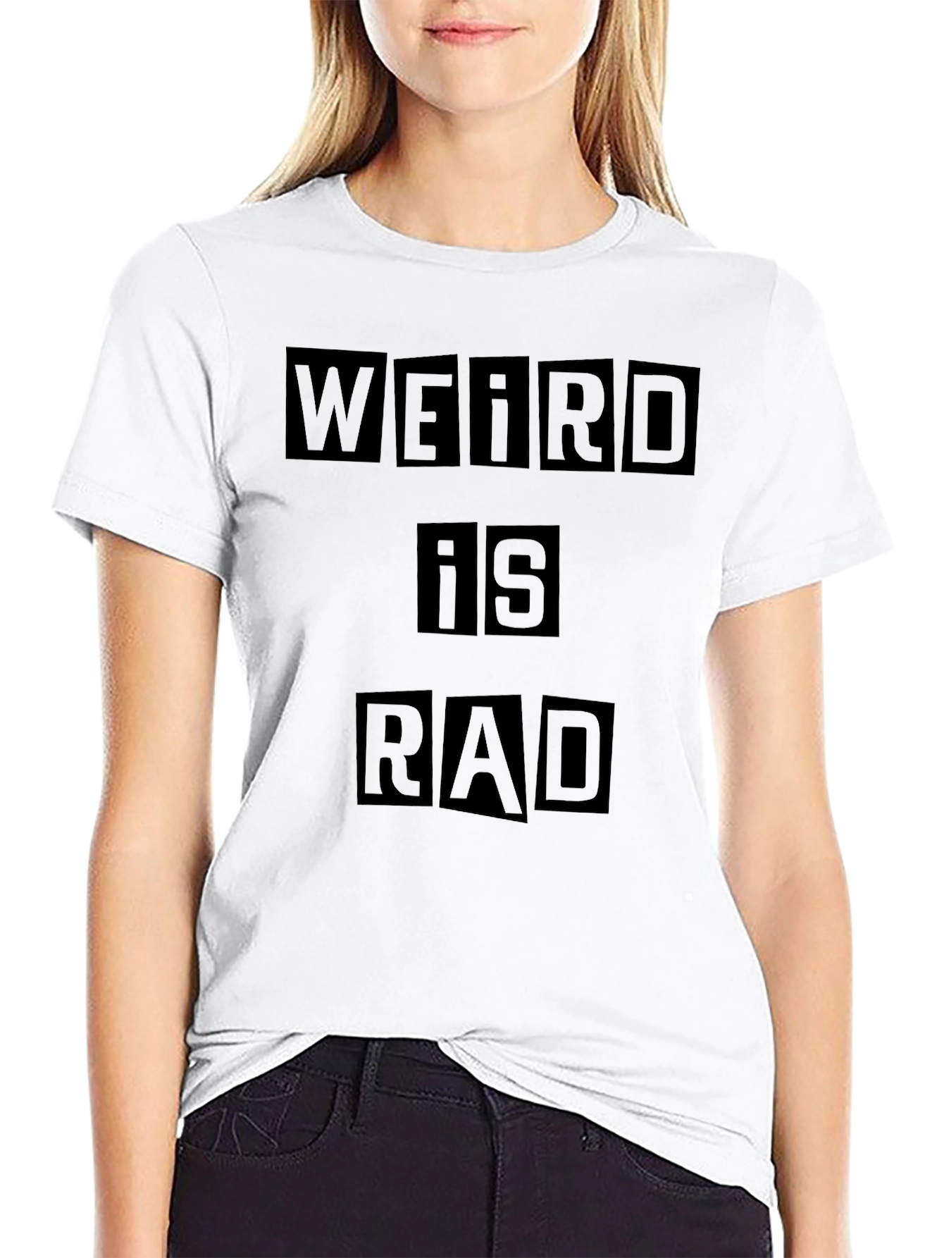 Weird is Rad T-Shirt - Black Graphic Tee