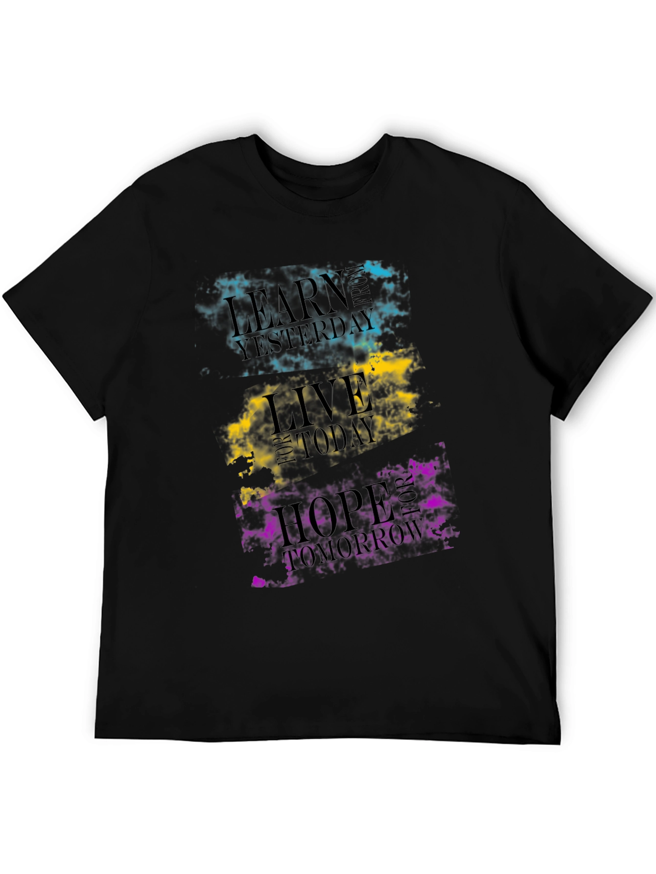 Inspirational Graphic T-Shirt - Learn Live Hope