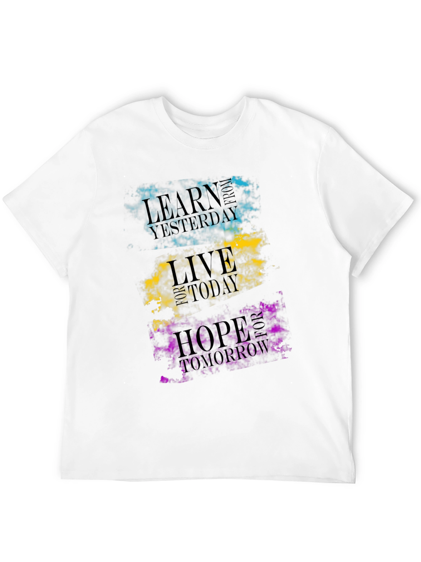 Inspirational Graphic T-Shirt - Learn Live Hope