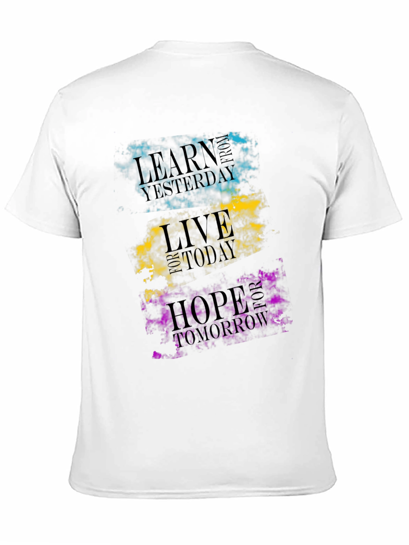 Inspirational Graphic T-Shirt - Learn Live Hope