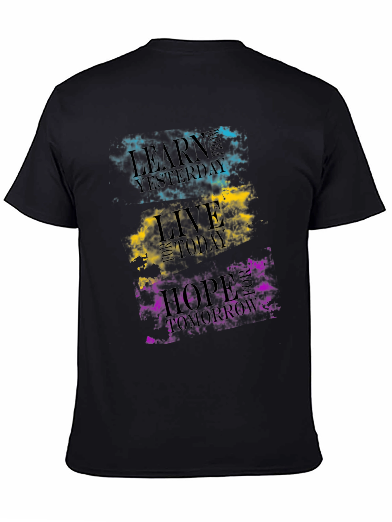 Inspirational Graphic T-Shirt - Learn Live Hope