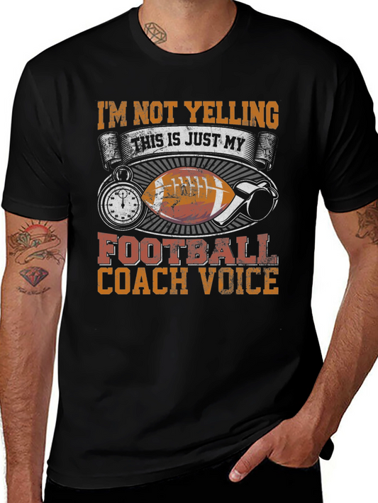 Football Coach Voice T-Shirt