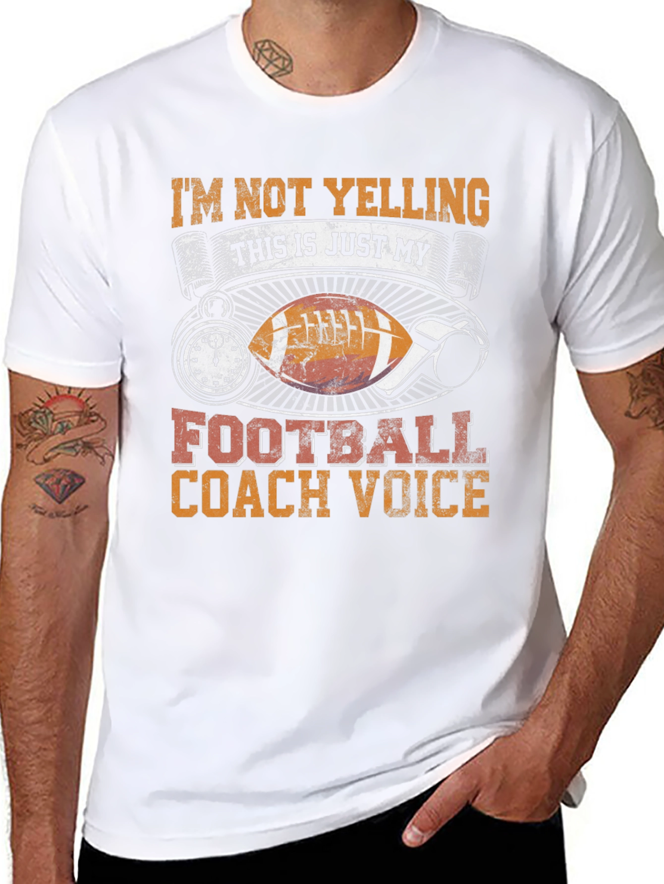 Football Coach Voice T-Shirt