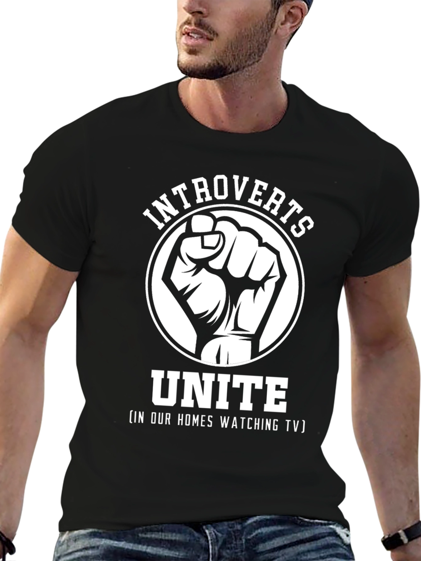 Introverts Unite T-Shirt - Funny Social Distancing Tee