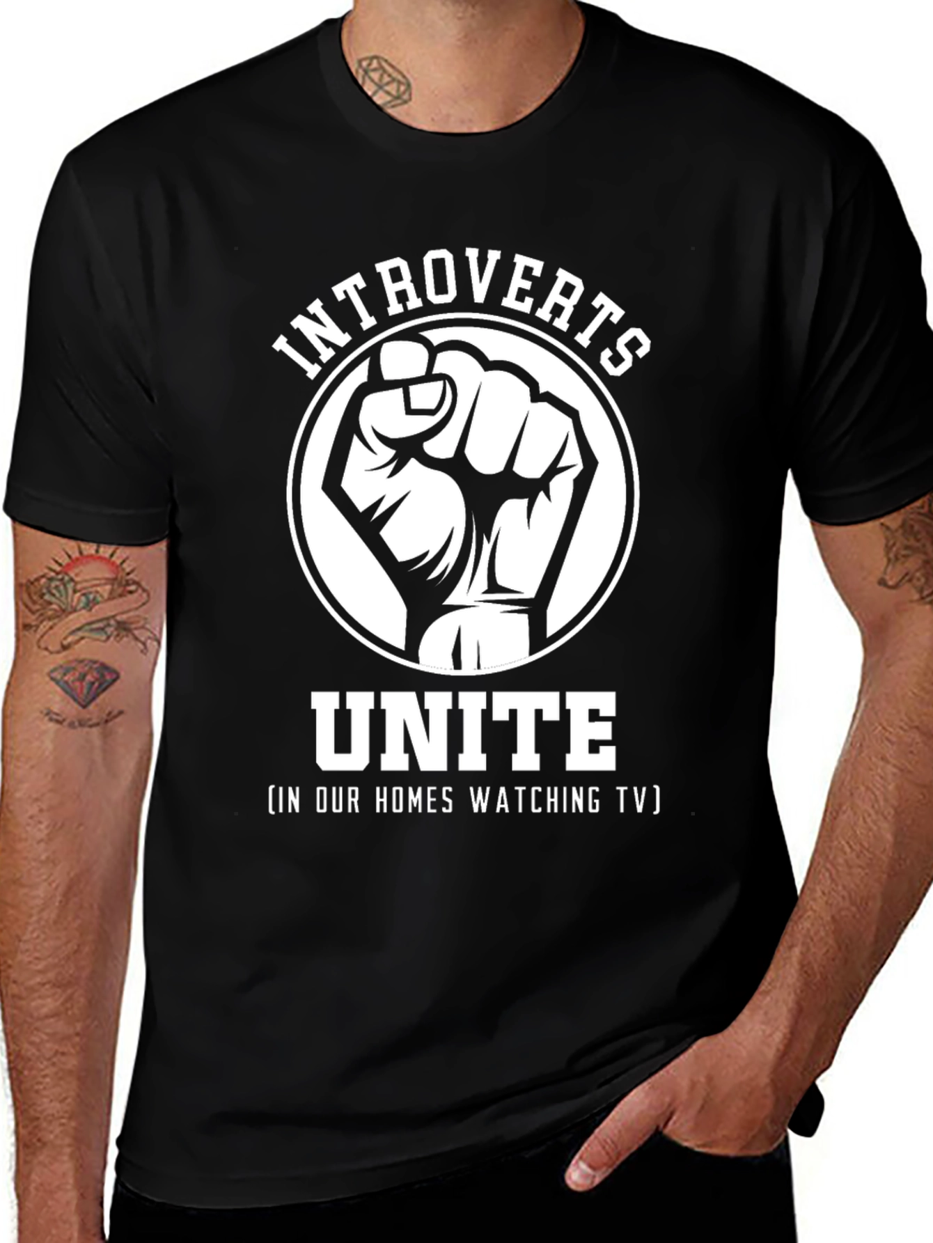 Introverts Unite T-Shirt - Funny Social Distancing Tee