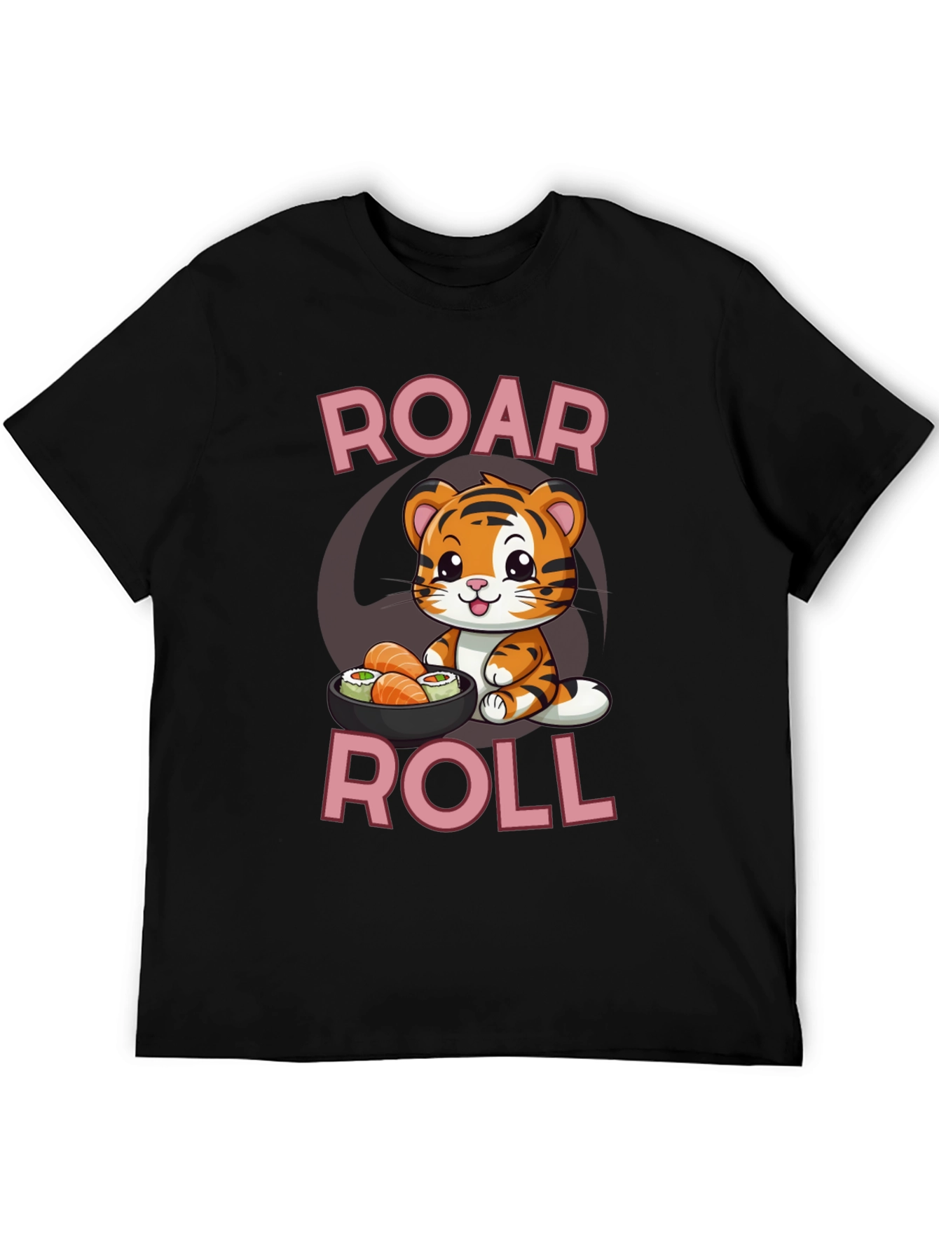 Roar Roll Sushi Tiger T-Shirt