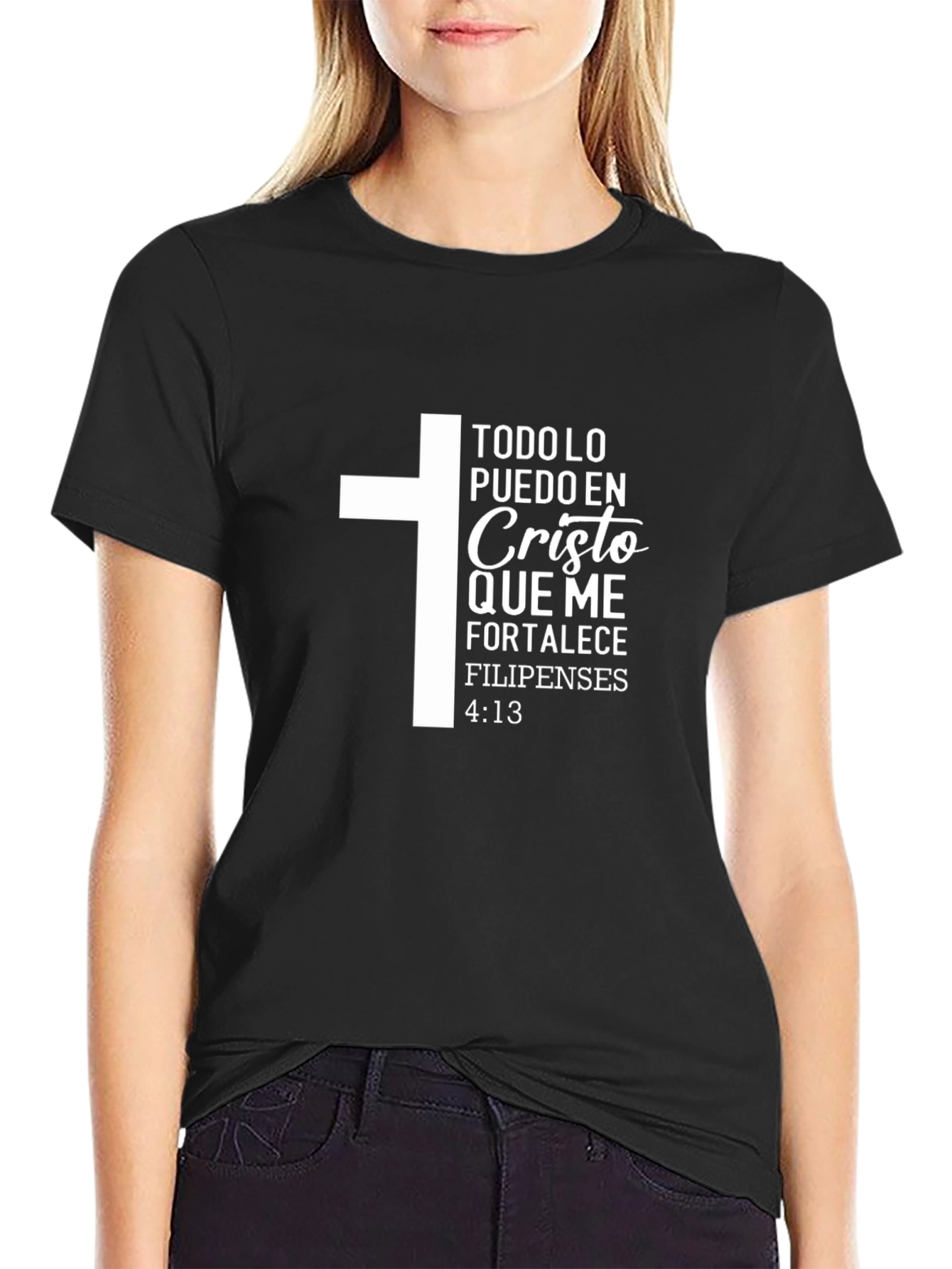 Christian Verse T-Shirt: Todo Lo Puedo En Cristo