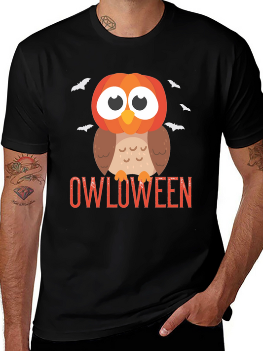 Owloween T-Shirt - Funny Halloween Owl Tee