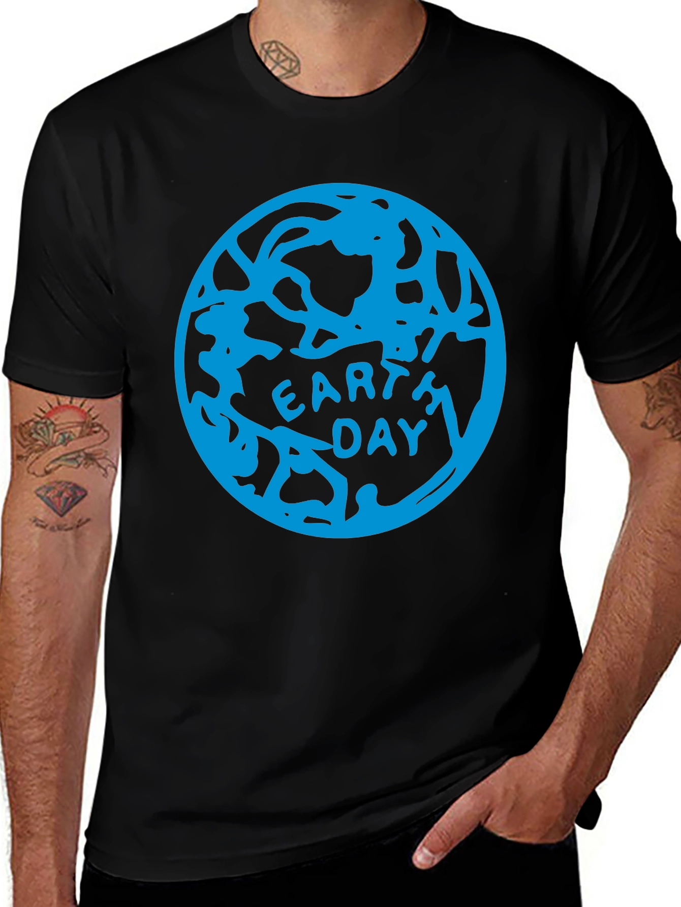 Earth Day T-Shirt -  Planet Graphic Tee
