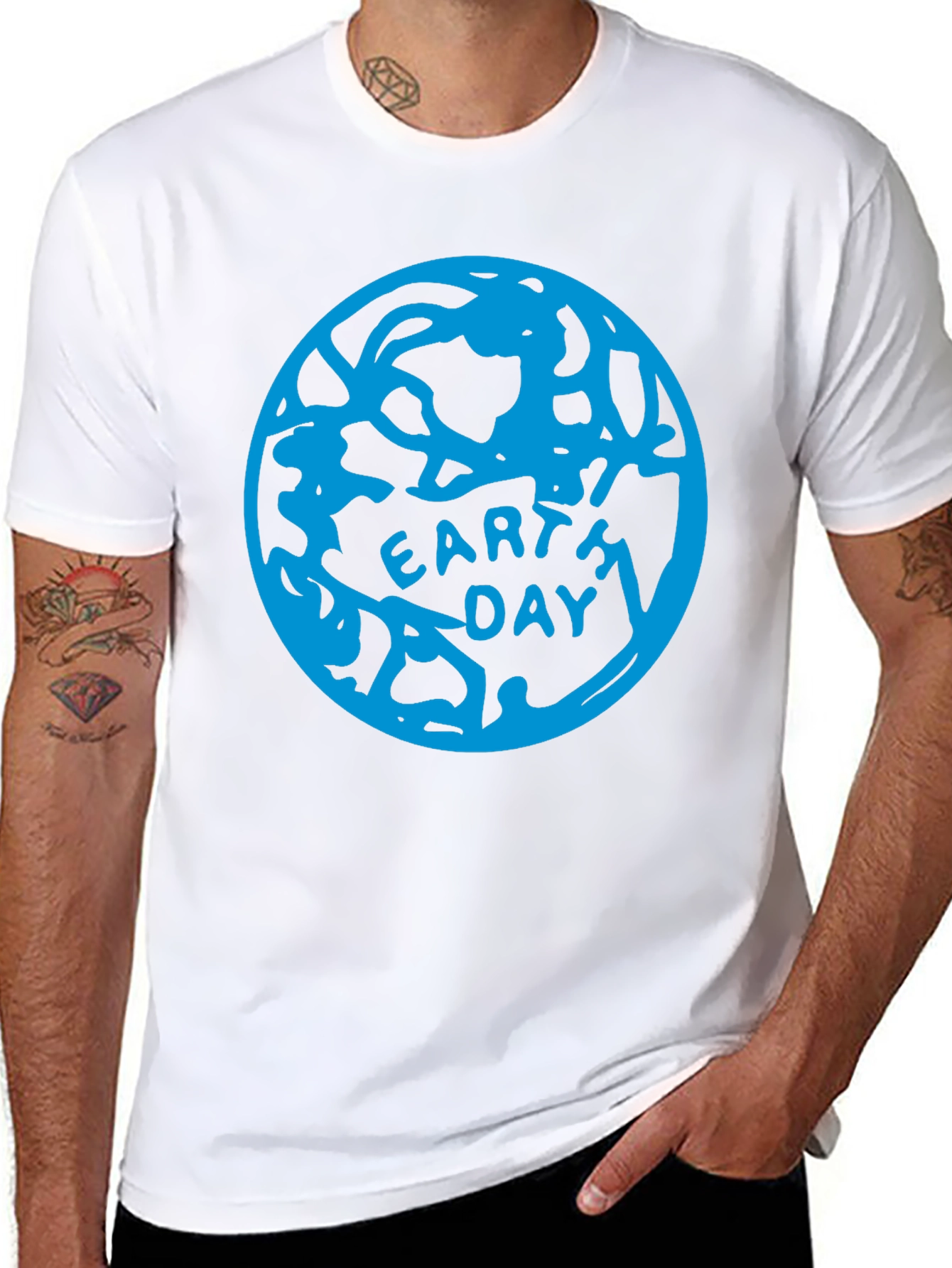 Earth Day T-Shirt -  Planet Graphic Tee