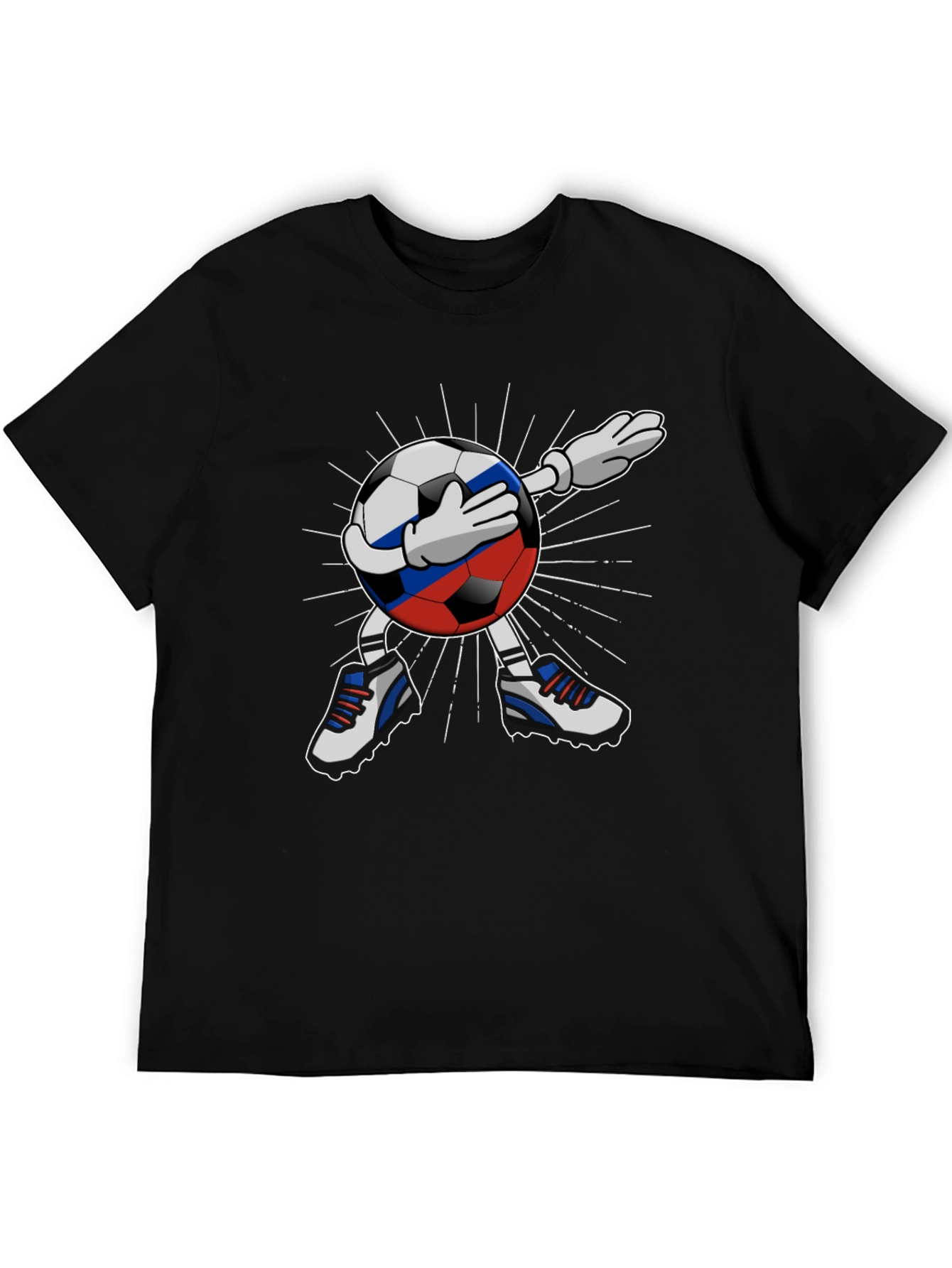 Russia Soccer Dabbing T-Shirt