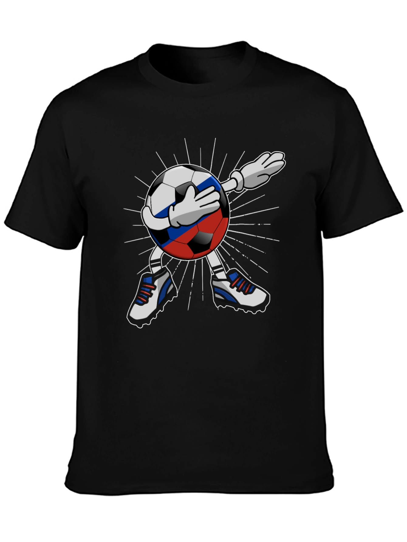Russia Soccer Dabbing T-Shirt