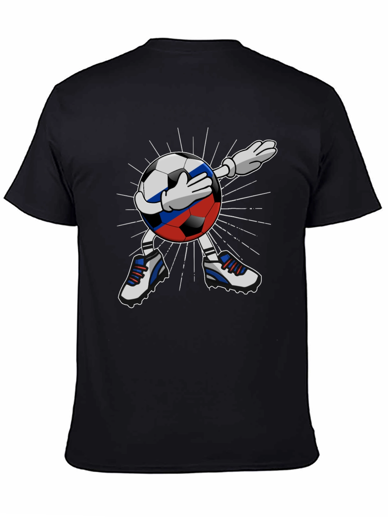 Russia Soccer Dabbing T-Shirt