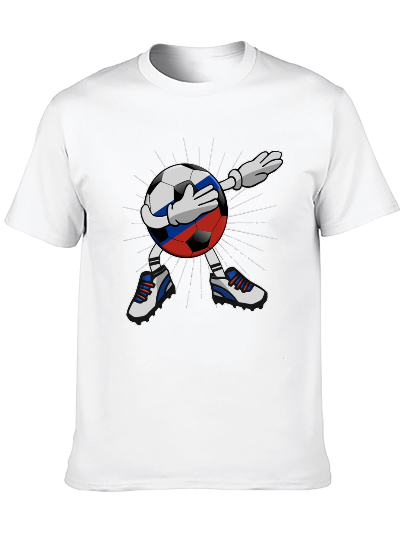Russia Soccer Dabbing T-Shirt