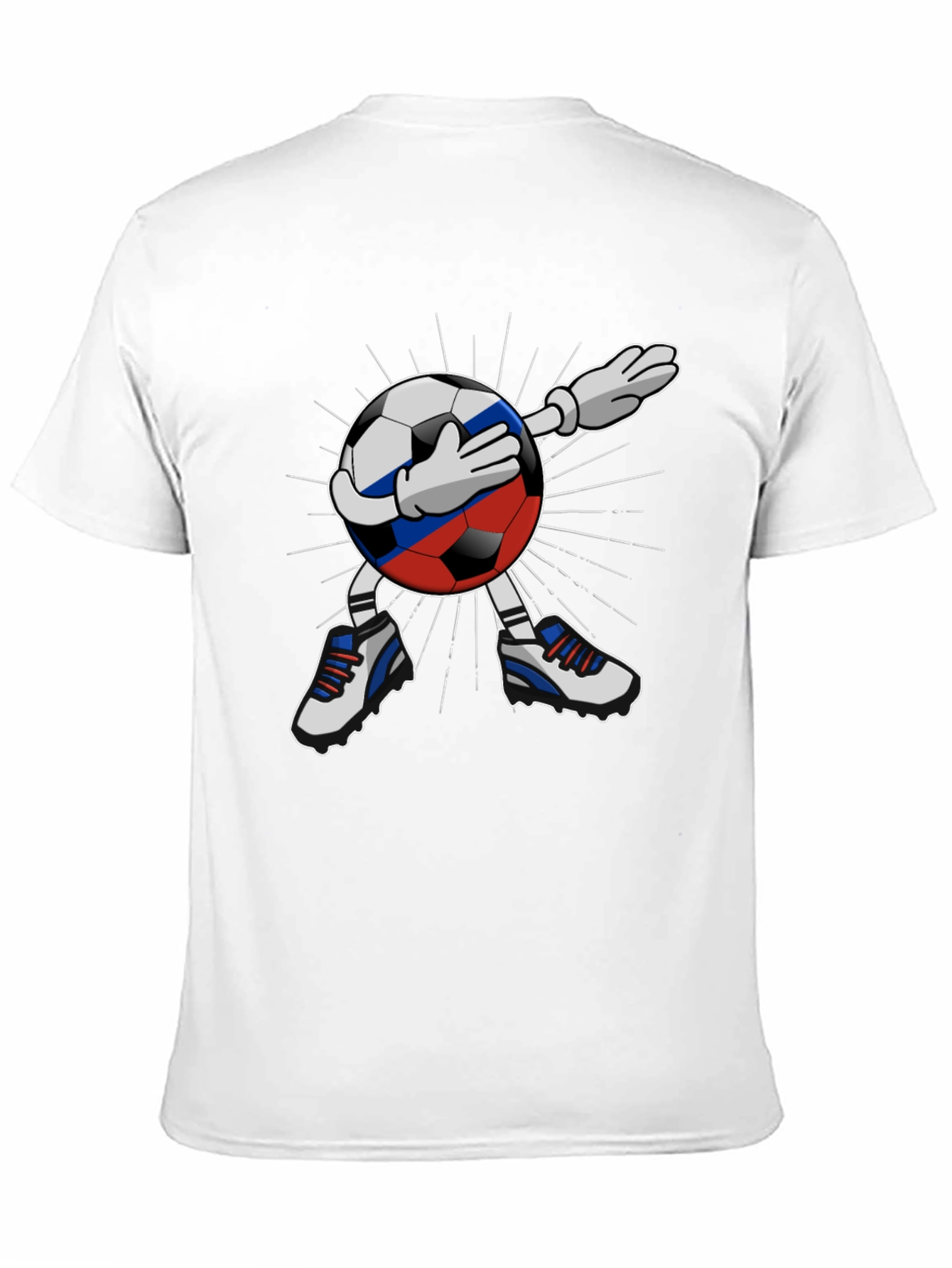 Russia Soccer Dabbing T-Shirt