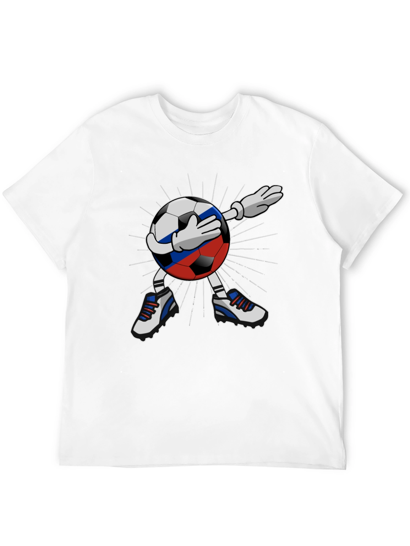 Russia Soccer Dabbing T-Shirt