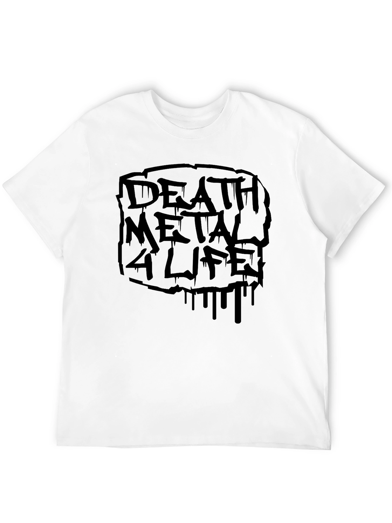Death Metal 4 Life Graphic Tee
