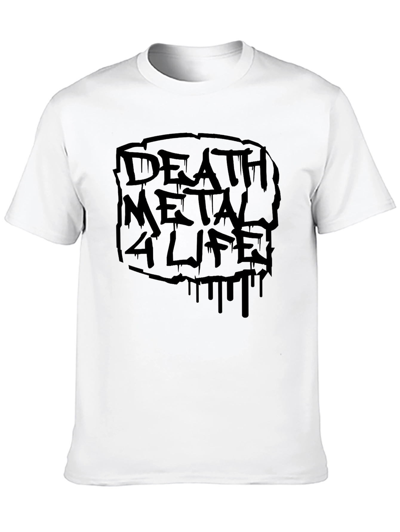 Death Metal 4 Life Graphic Tee