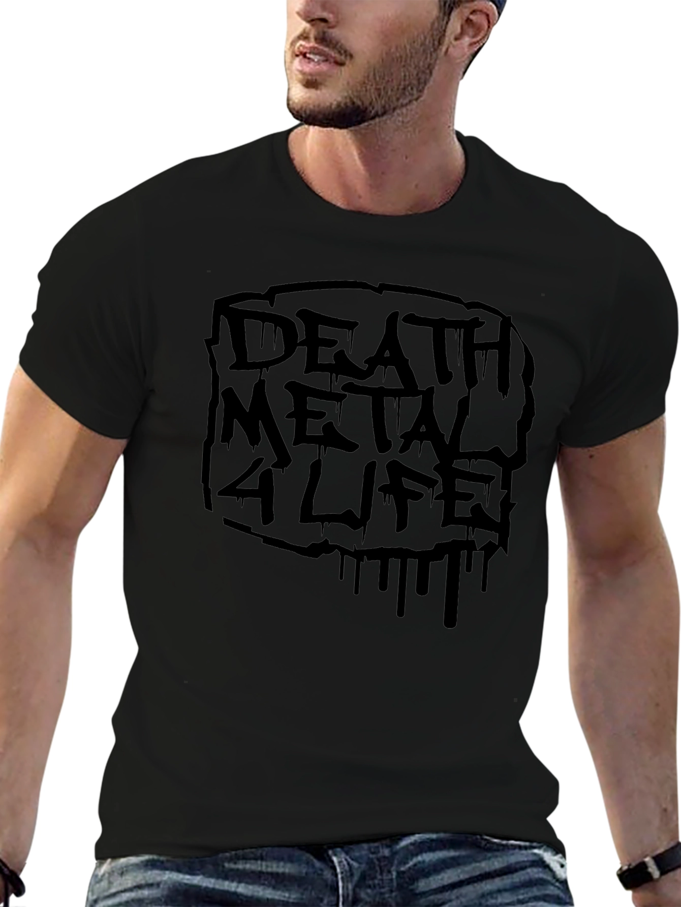 Death Metal 4 Life Graphic Tee