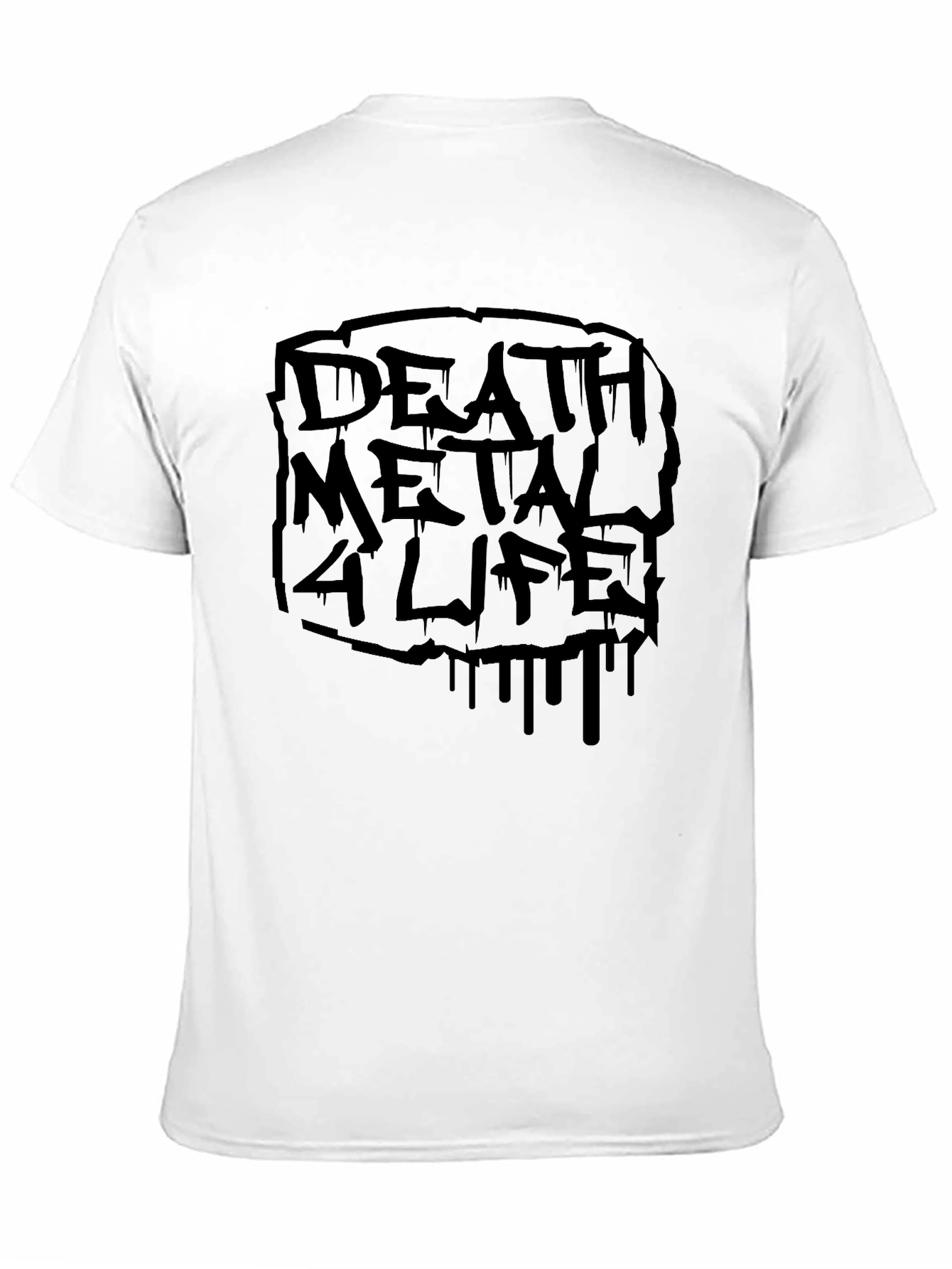 Death Metal 4 Life Graphic Tee