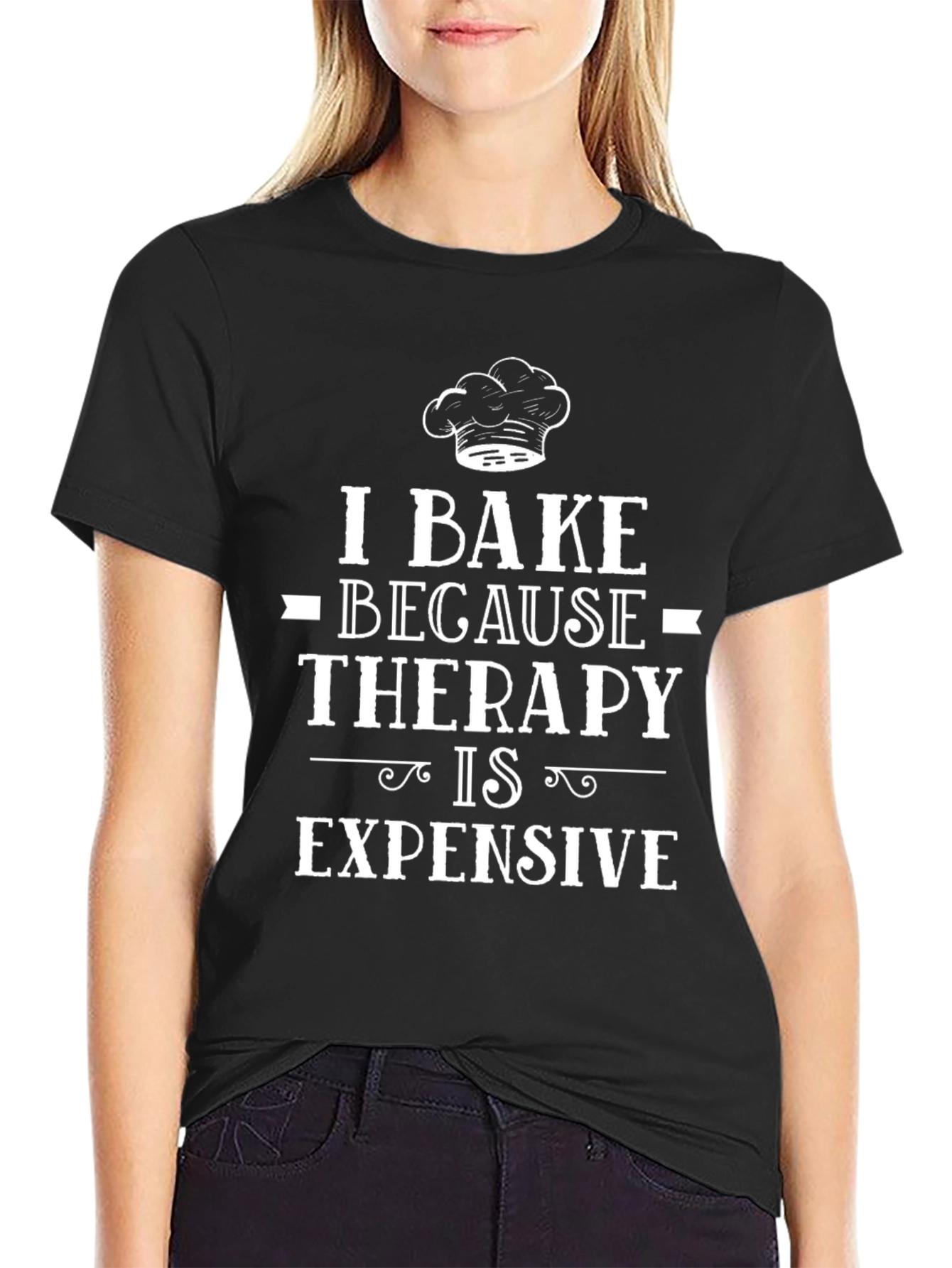 Baking Therapy T-Shirt - Funny Baker Gift