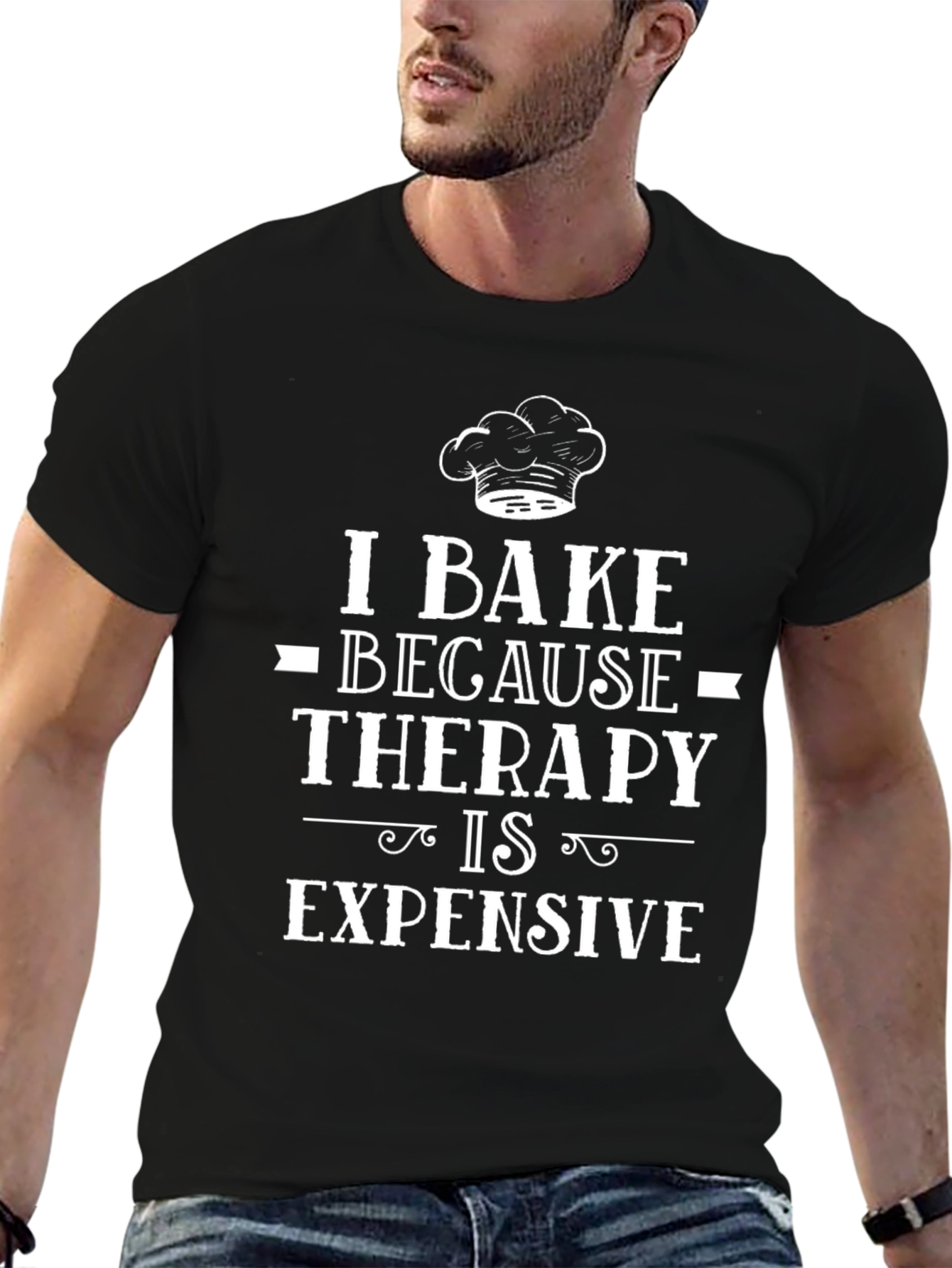 Baking Therapy T-Shirt - Funny Baker Gift